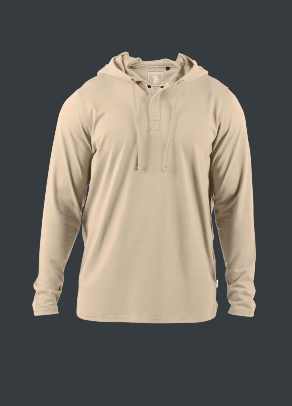 Desert Hooded Henley